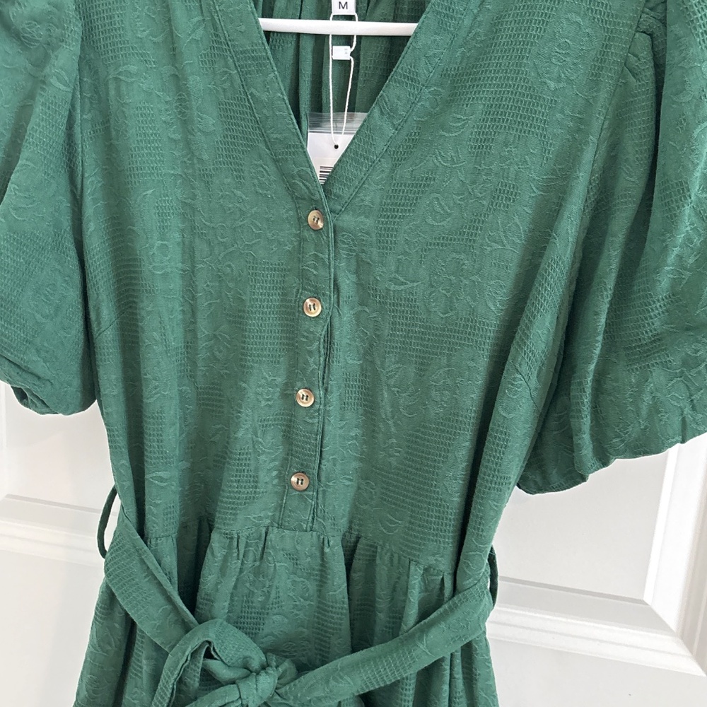 Baltic Born Philippa Midi Dress Green Size M - Picture 8 of 8